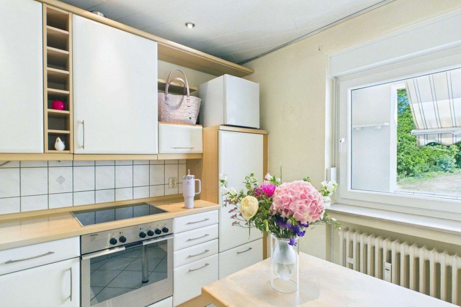 K�che mit Fenster Wohnung Wolfsburg