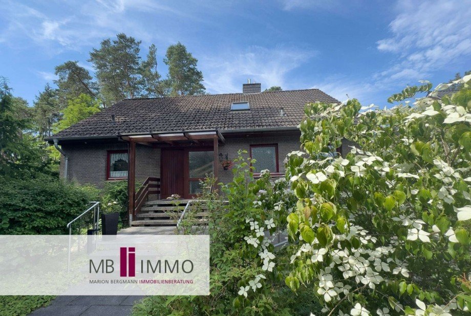Blick zum Haus Einfamilienhaus Gifhorn