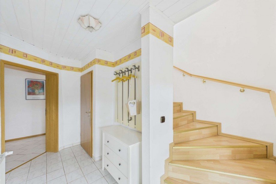Treppe ins Obergeschoss Einfamilienhaus Wolfsburg