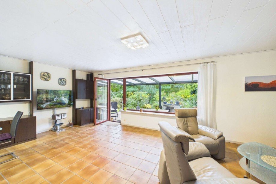 Blick zur Terrasse Einfamilienhaus Gifhorn
