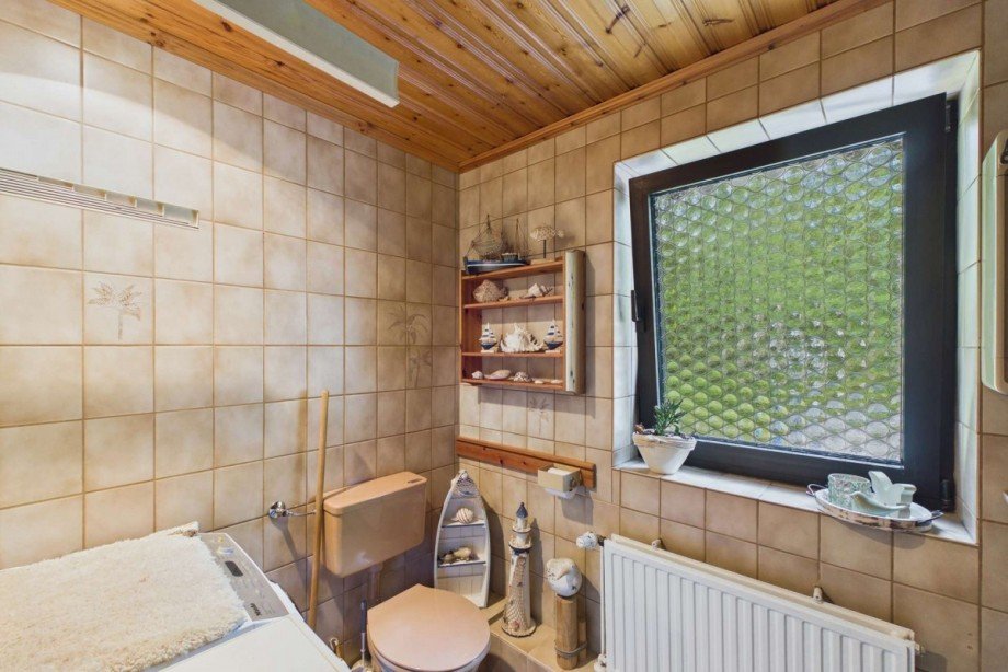 G�ste-WC mit Waschmaschinenanschluss Haus Barwedel