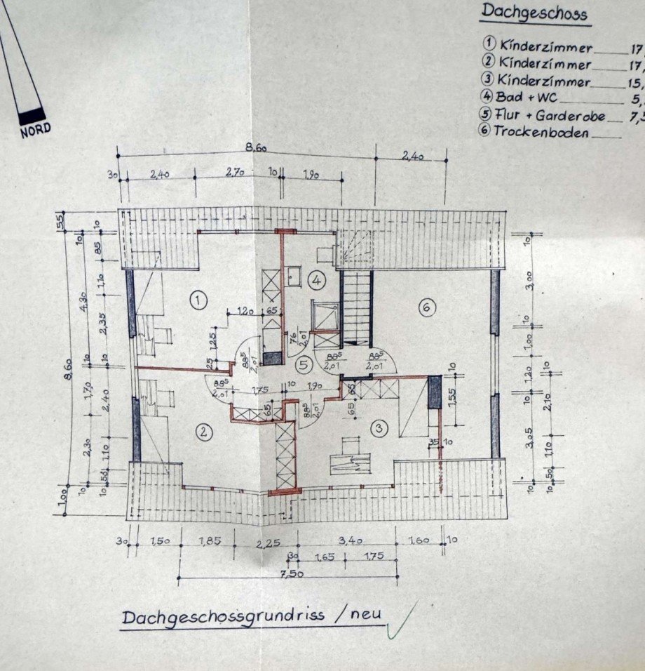Dachgeschoss Einfamilienhaus Wolfsburg