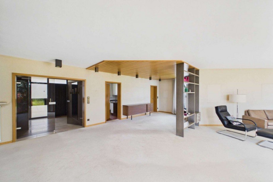 Offenes Wohnzimmer mit Blick zum Essbereich Einfamilienhaus Wolfsburg