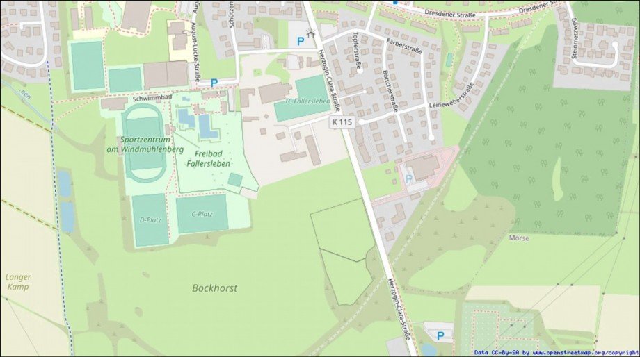 Wohnumfeld Etagenwohnung Wolfsburg