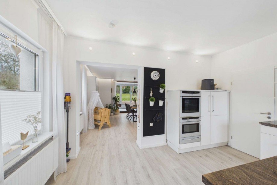 Blick von der K�che ins Wohnzimmer Doppelhaush�lfte Wolfsburg