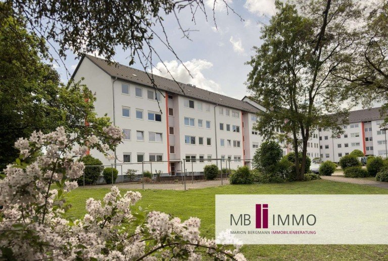 Blick zum Haus Wolfsburg Wohnung Wohnen in Fallersleben und den Blick ins Gr�ne genie�en